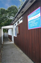The outside of the Community Centre